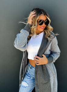 Desi Sweatshirt Cardigan