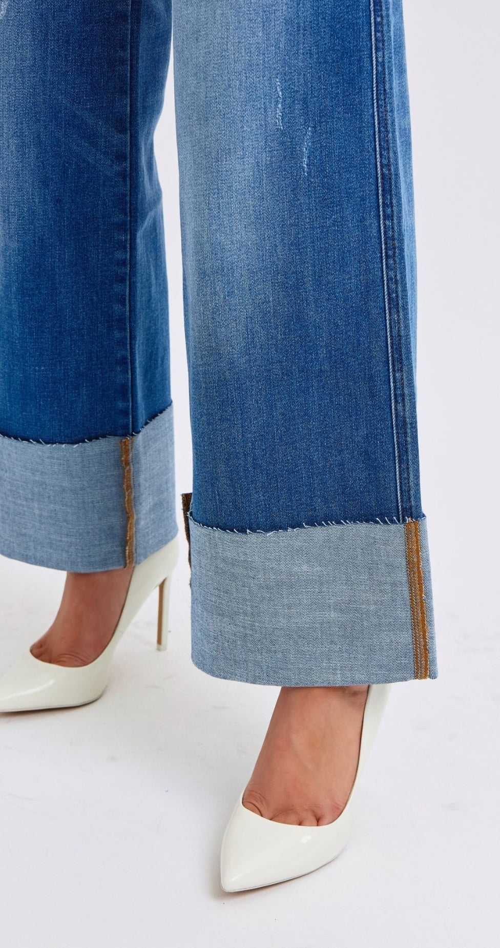 Judy Blue Wide Cuff Denim