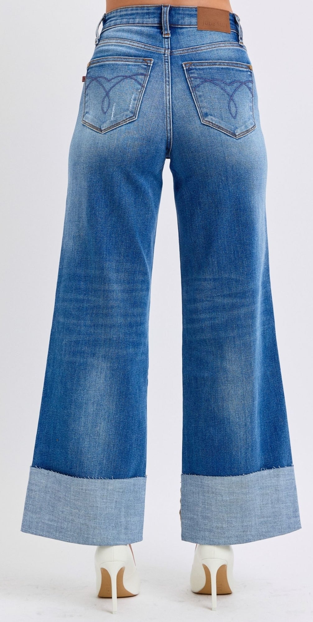 Judy Blue Wide Cuff Denim