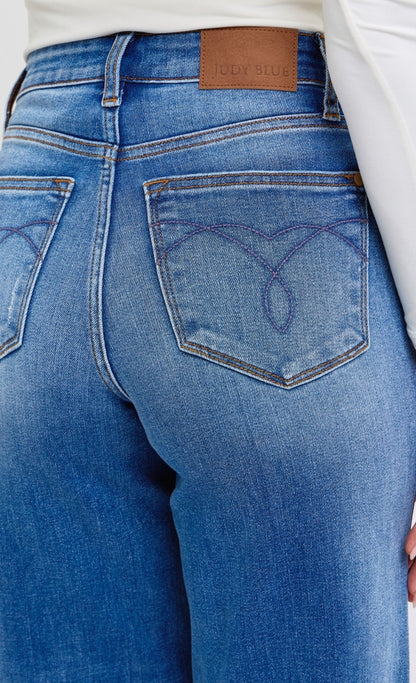 Judy Blue Wide Cuff Denim