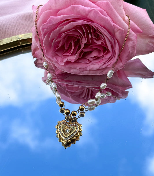 Love Story Pearl Necklace