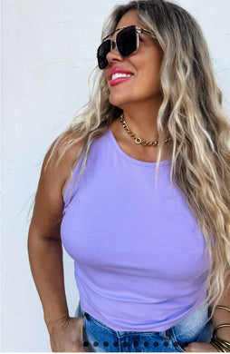 Taylor Ribbed Tank- Spring Colors