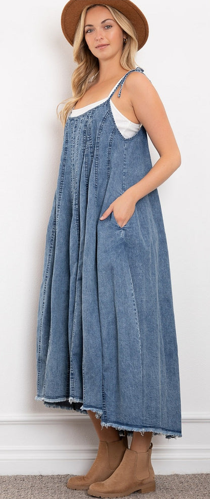 Avery Denim Dress