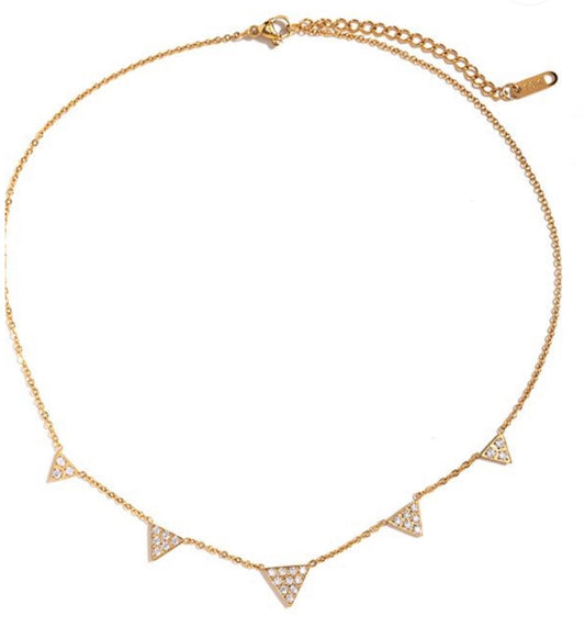 Diamond Trio Necklace