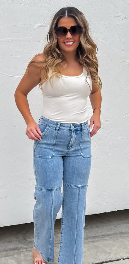Blakeley Natalia Wide Leg Trouser Pant