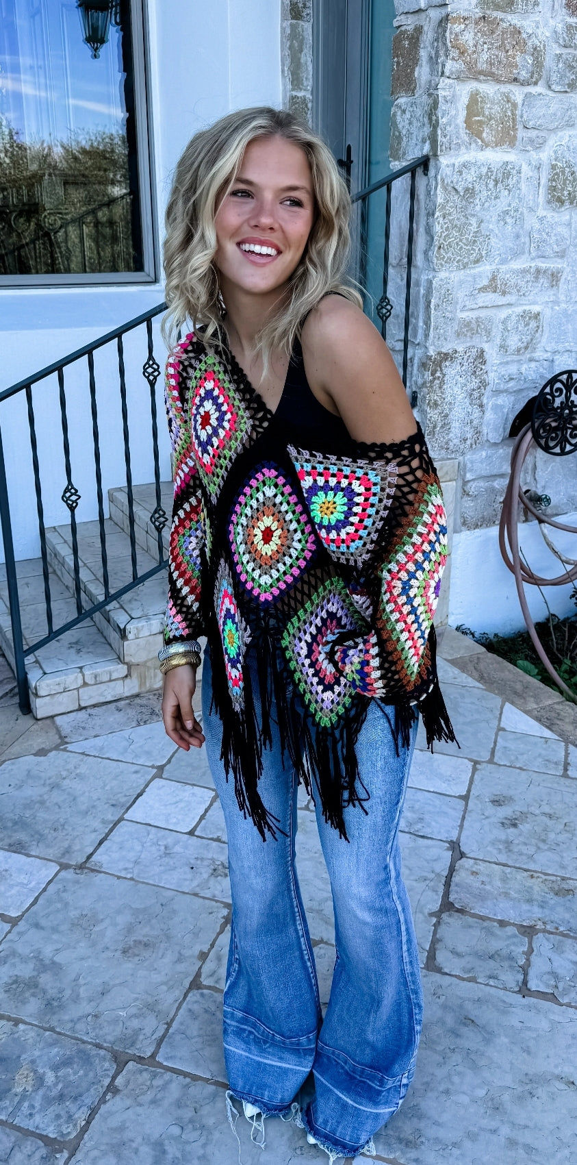 Free Spirit Boho Knit Top