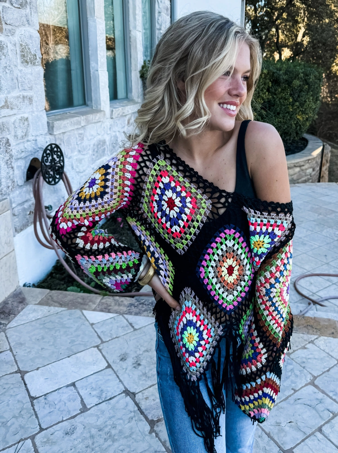 Free Spirit Boho Knit Top