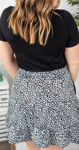 Shelby Skort- Classic Leopard