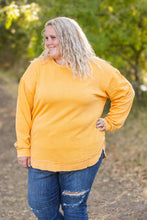 Load image into Gallery viewer, IN STOCK Vintage Wash Pullover - Mustard FINAL SALE