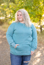 Load image into Gallery viewer, IN STOCK Vintage Wash Pocket Pullover - Teal