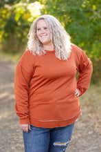 Load image into Gallery viewer, IN STOCK Vintage Wash Pullover - Rust FINAL SALE