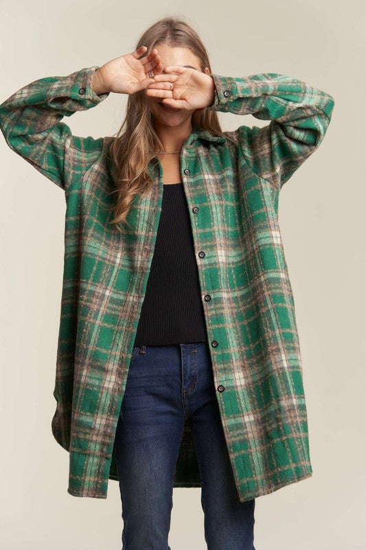 Noelle Flannel Shacket