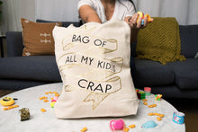 Load image into Gallery viewer, Kid&#39;s Crap Tote Bag (mothers day, spring, easter)