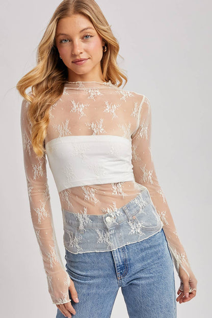 Bluivy Lace Top