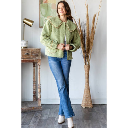 Springhill Peterpan Jacket- Celery