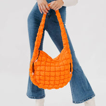 Load image into Gallery viewer, Carmen Quilted Hobo Tote Bag