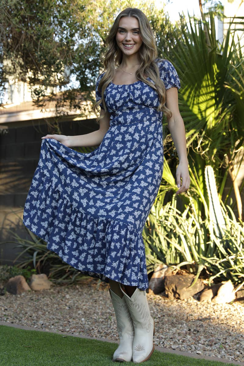 Melissa Floral Print Dress