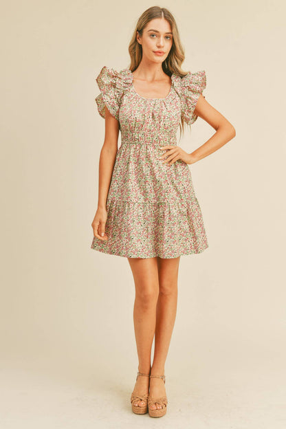 Caroline Floral Dress