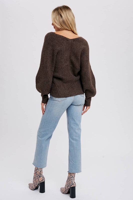 Jill Crossover Sweater