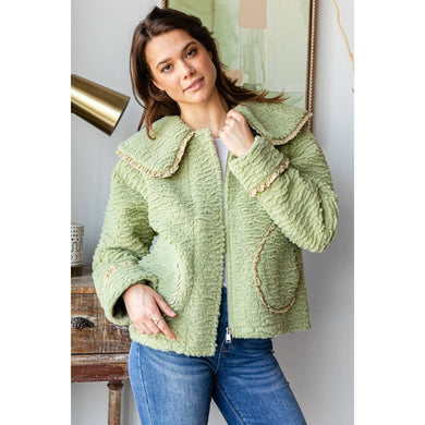 Springhill Peterpan Jacket- Celery