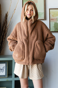 Teddy Oversize Fleece Jacket