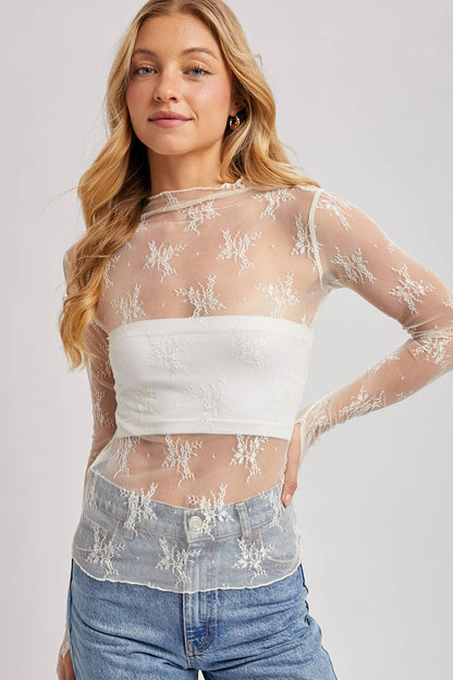 Bluivy Lace Top