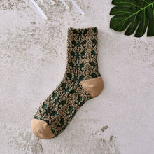 Load image into Gallery viewer, Retro Embossed Women&#39;s Socks