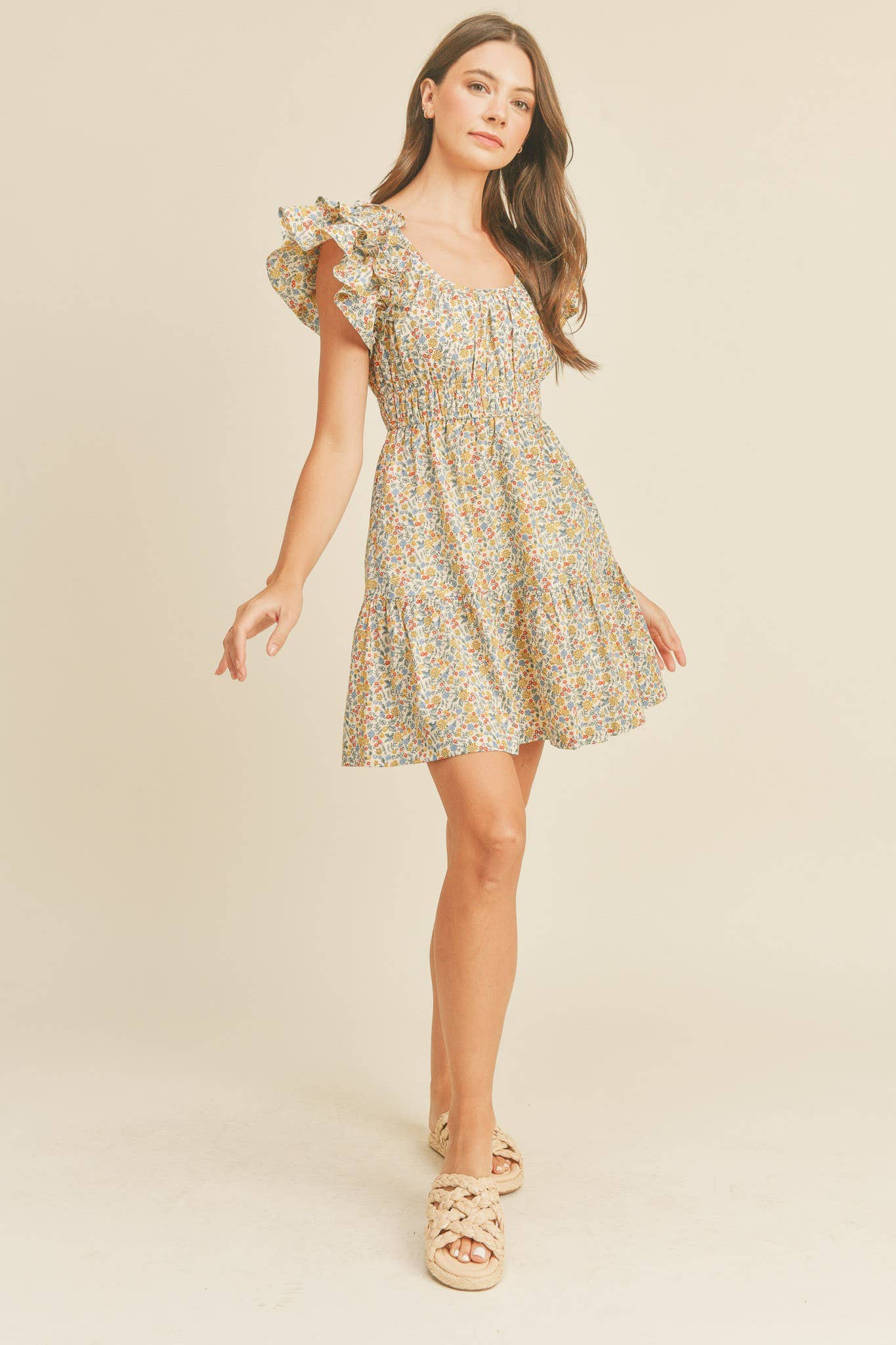 Caroline Floral Dress