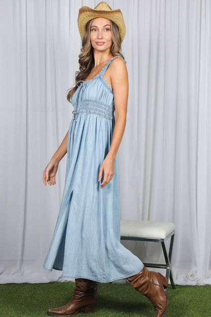 Chaney Chambray Denim Dress