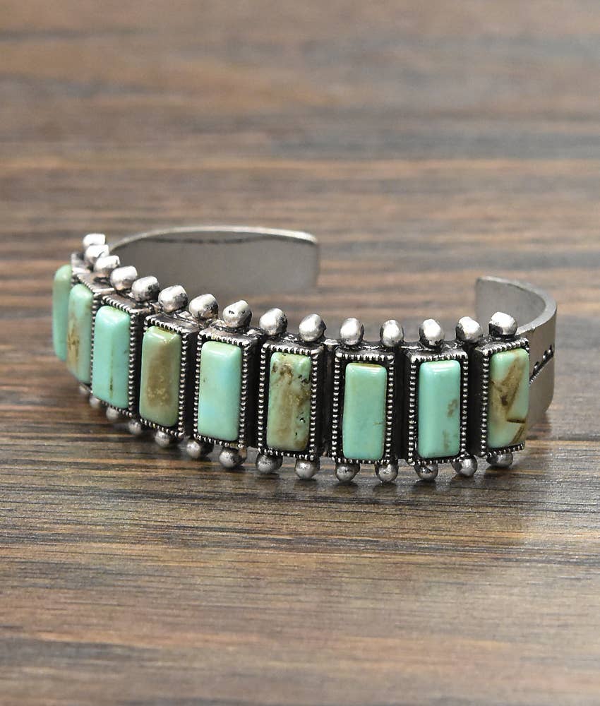 710922, Turquoise Cuff Bracelet