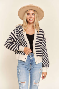 Brandi Stripe Cardigan