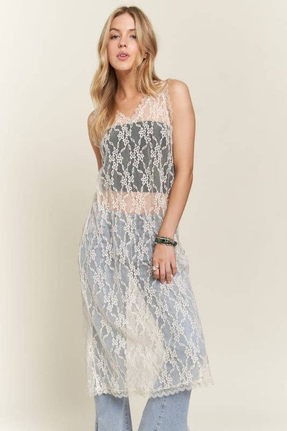 Pool Side Lace Tunic