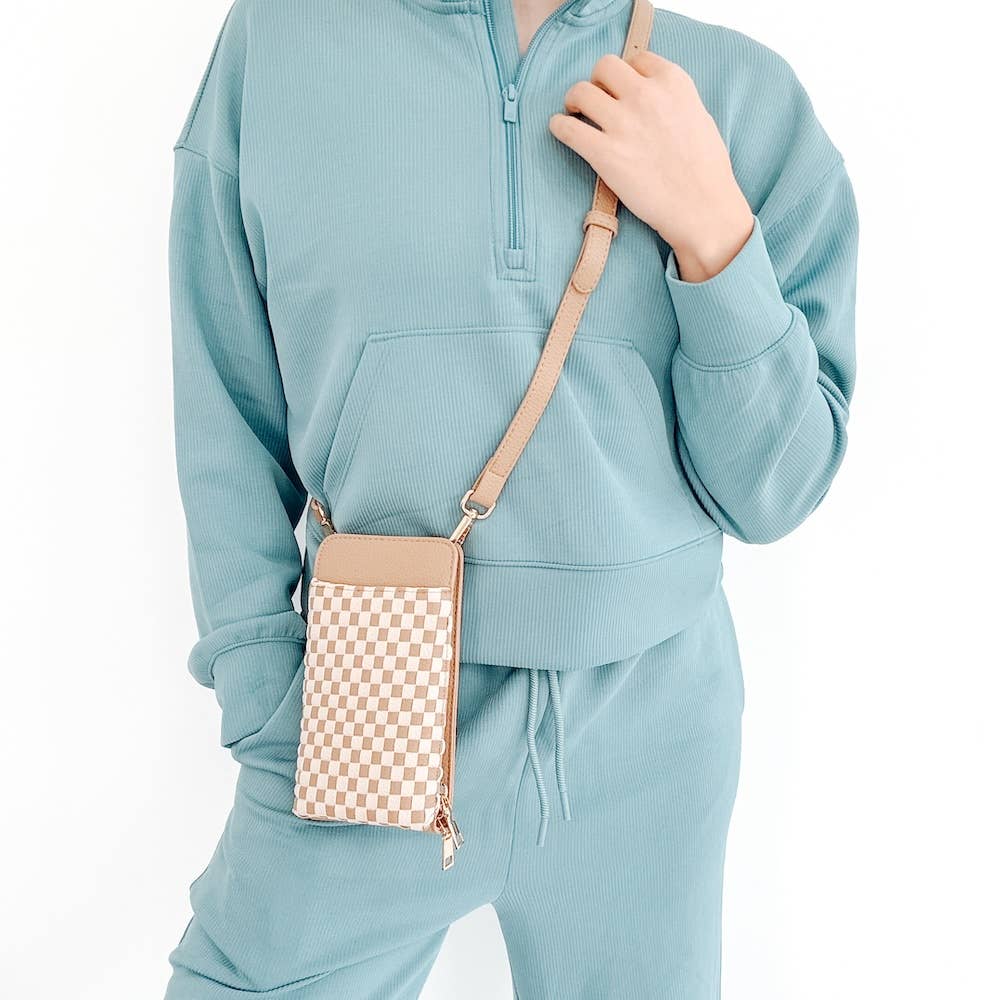 Woven Double Duty Phone Bag