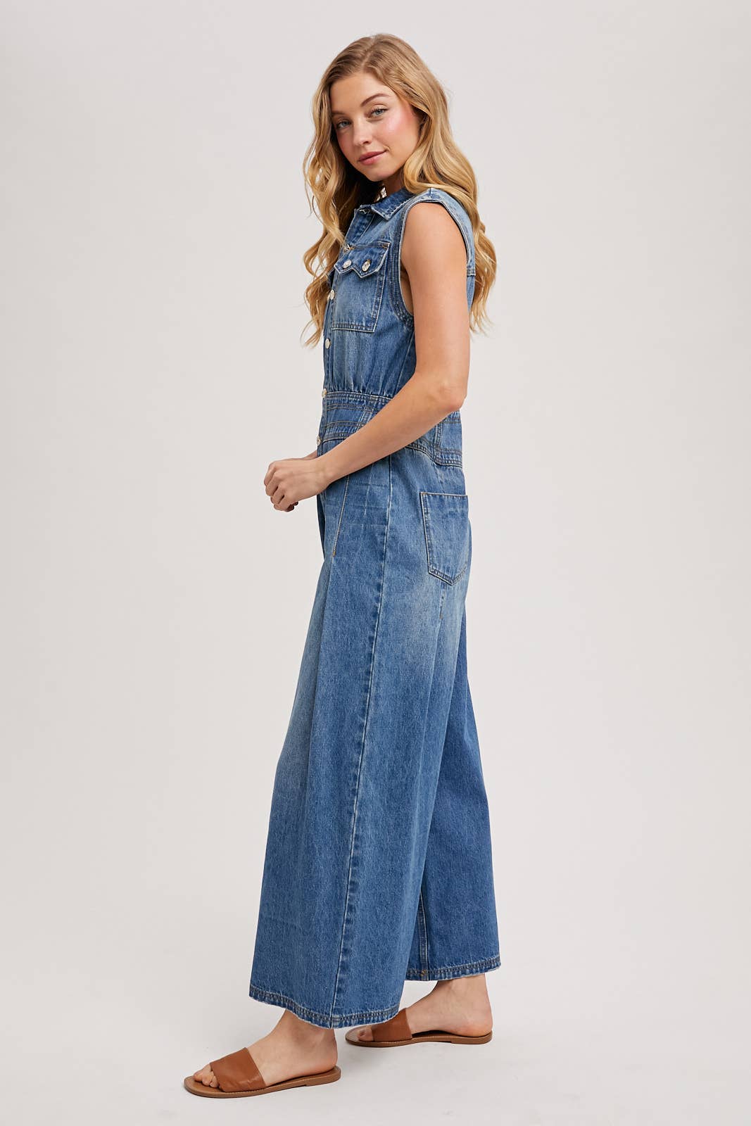 Not Your Basic Denim Jumpsuit