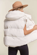 Load image into Gallery viewer, Carrin Hooded Puffy Vest