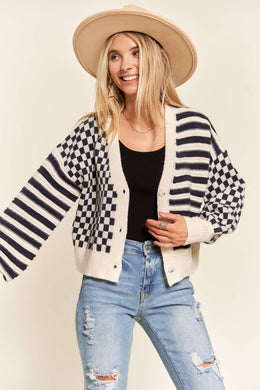 Brandi Stripe Cardigan