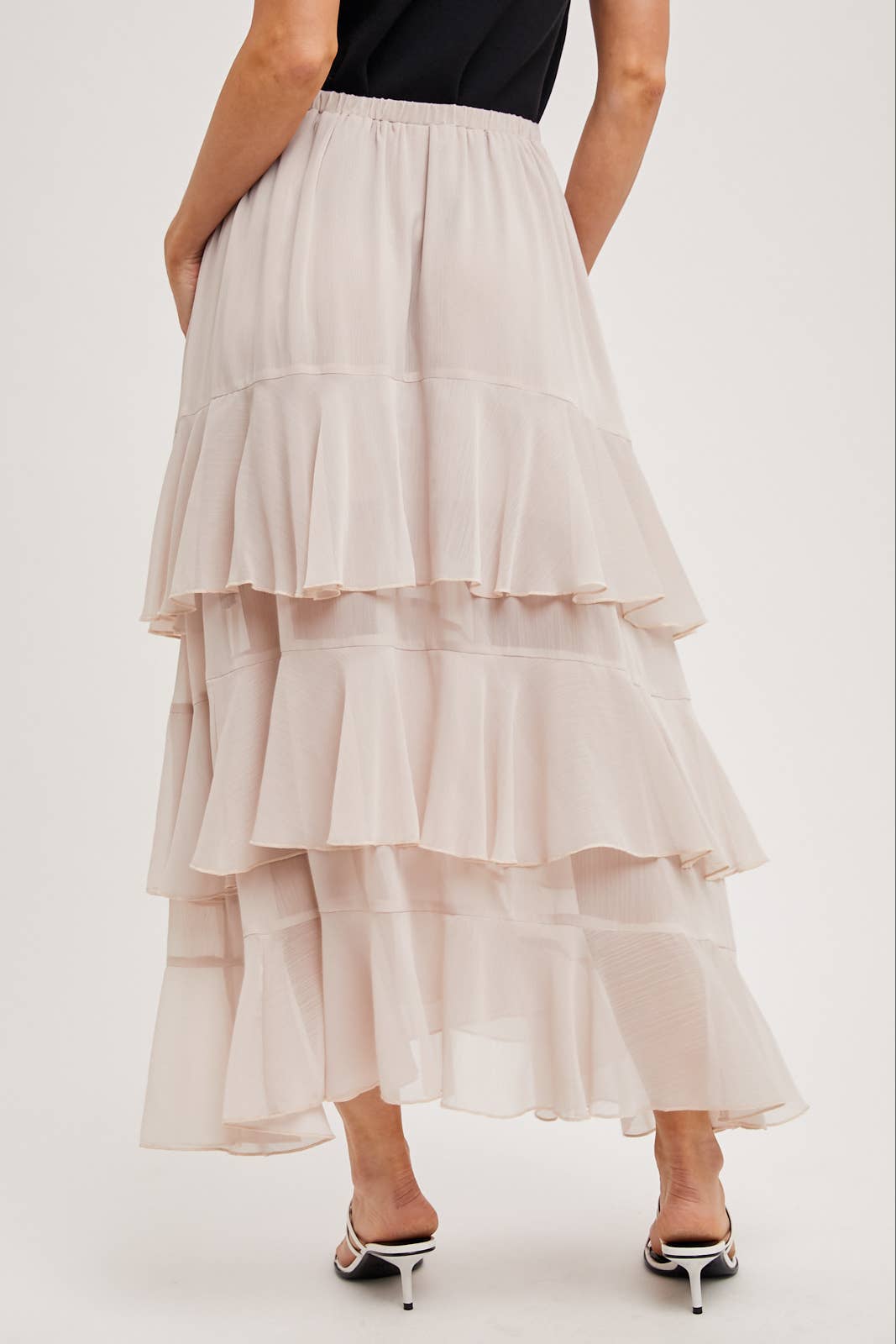 Stella Lined Tiered Skirt