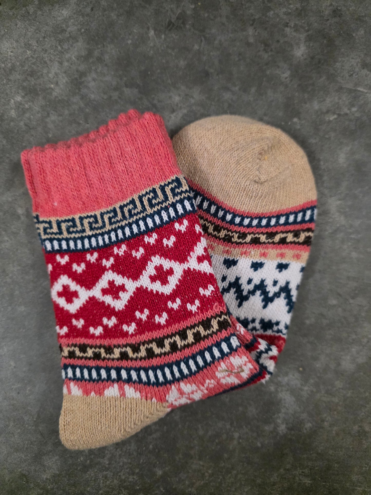 Bohemian Wool-Blend Socks