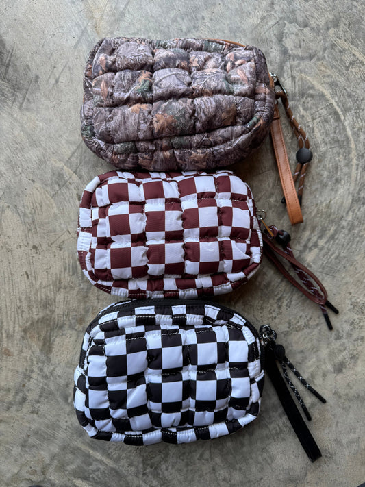 Mini Puff Clutch Bag