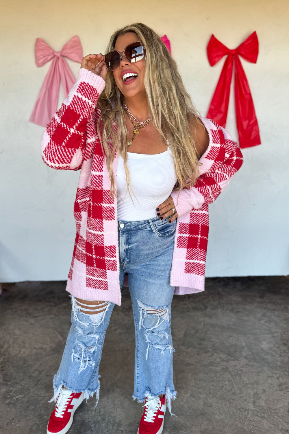 Be My Valentine Cloud Cardi