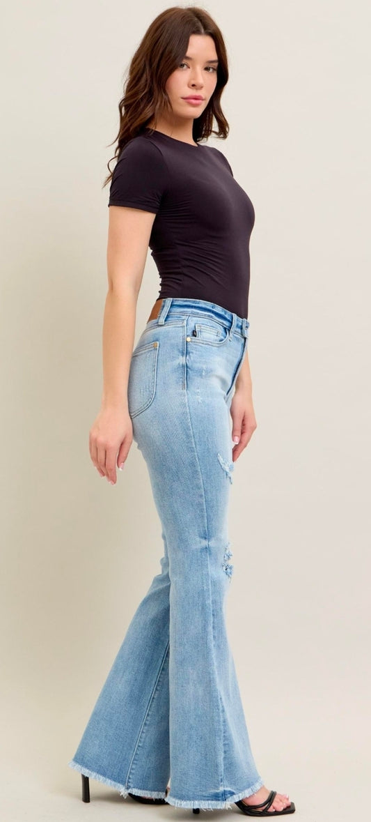 Judy Blue Delaney Flare Jeans