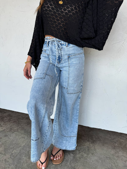 Jovie Tie Waist Denim