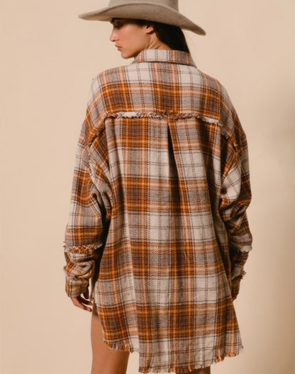 Harvest Moon Plaid Shacket