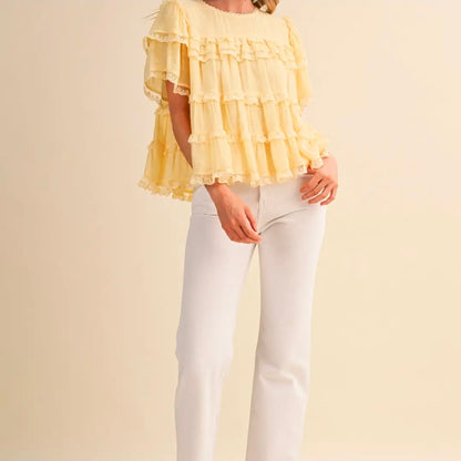 Sunshine Tiered Top