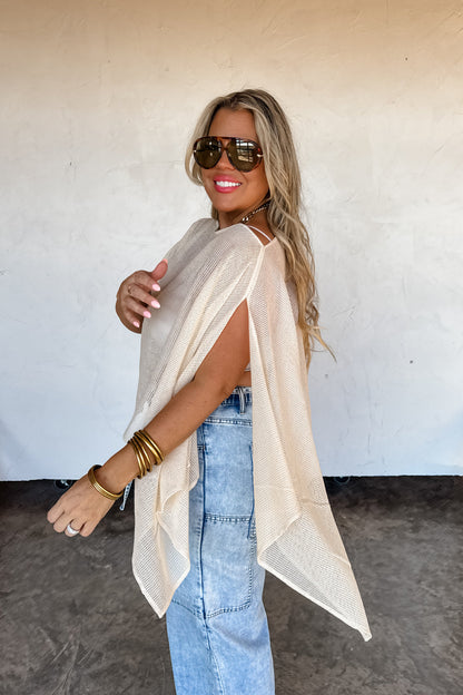 Marianne Mesh Poncho