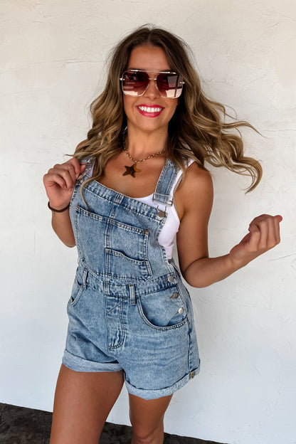 Bucketlist Denim Shortalls