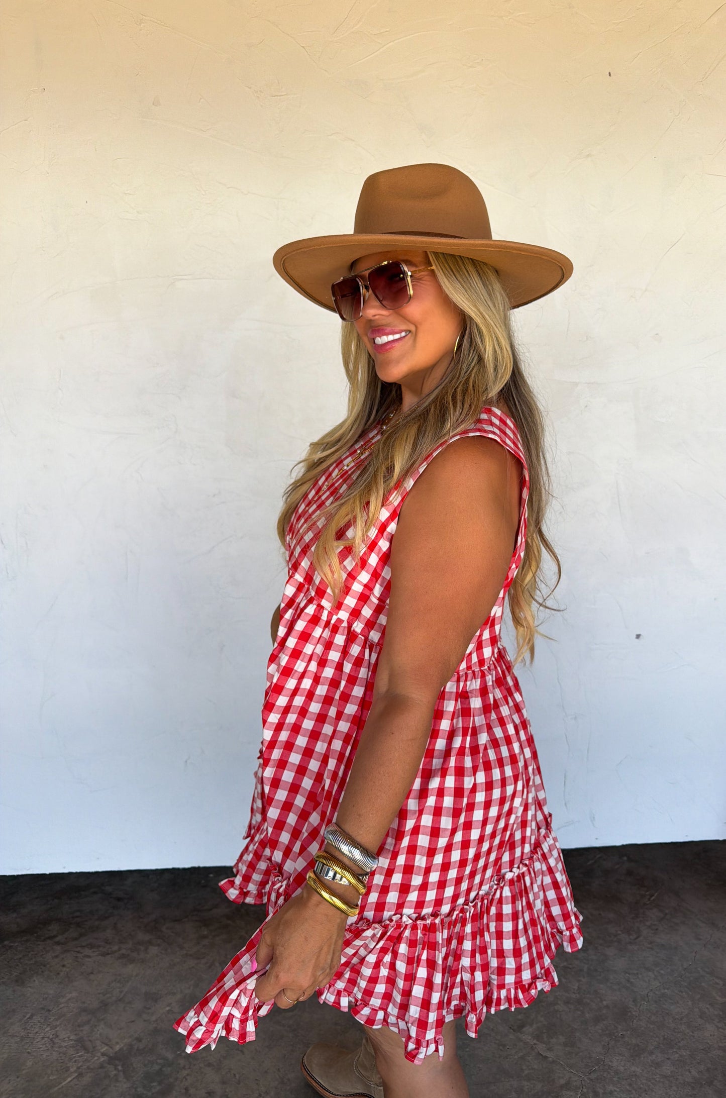 PREORDER- HARVEST & GINGHAM DRESS