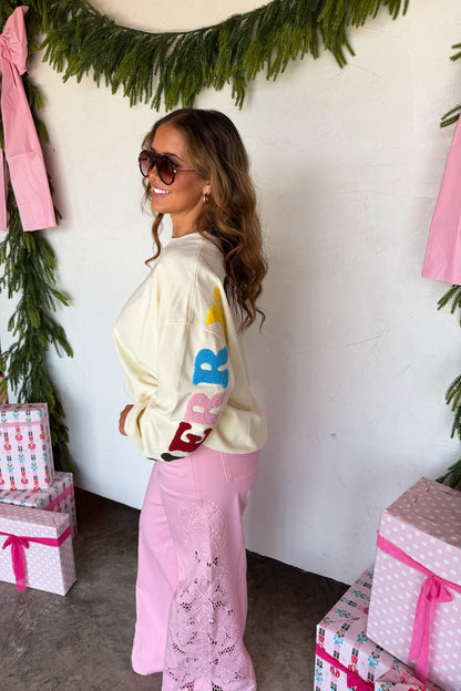Pre-Order Merry Message Sweatshirt