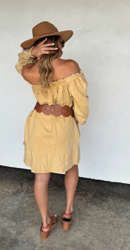 Suzanne Washed Pocket Dress