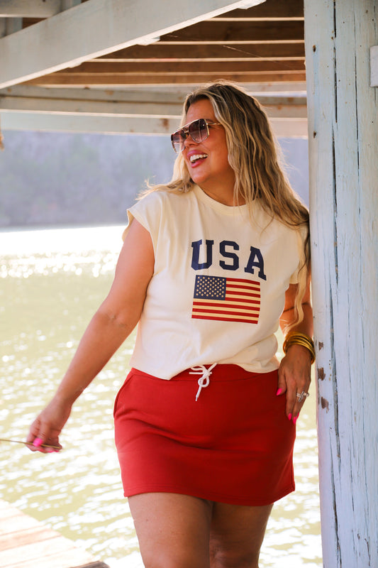 Liberty USA Muscle Tee